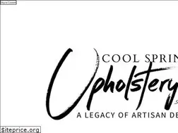 Sites similar to coolspringsupholstery.com