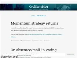 Sites similar to coolstatsblog.com