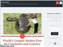 Sites similar to coolweirdo.com