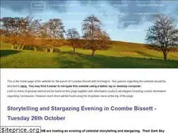 Sites similar to coombebissett.com