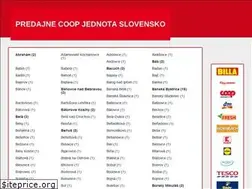 Sites similar to coop-predajne.sk