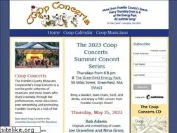 Sites similar to coopconcerts.org