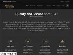 Sites similar to cooperconcrete.com