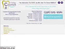 Sites similar to cooperdentistgso.com