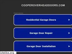 Sites similar to cooperoverheaddoors.com