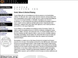 Sites similar to cooperplating.com