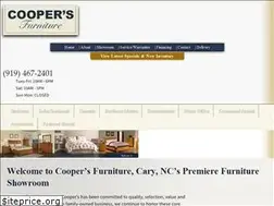 Sites similar to coopersfurniturenc.com