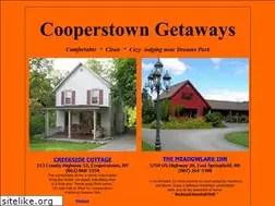 Sites similar to cooperstowngetaways.com