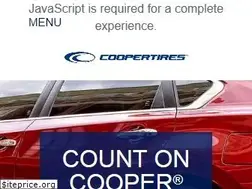 Sites similar to coopertire.com
