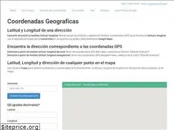 Sites similar to coordenadas-gps.com