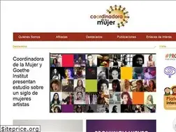 Sites similar to coordinadoradelamujer.org.bo