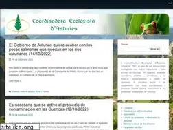 Sites similar to coordinadoraecoloxista.org