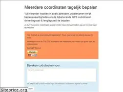 Sites similar to coordinatenbepalen.nl