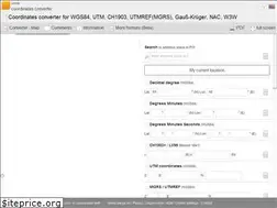 Sites similar to coordinates-converter.com