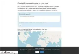 Sites similar to coordinatesfinder.com