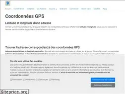 Sites similar to coordonnees-gps.fr