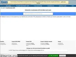 Sites similar to coordonneesgps.net