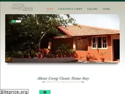 Sites similar to coorgclassichomestay.com