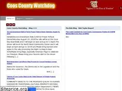 Sites similar to cooscountywatchdog.com