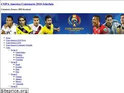 Sites similar to copaamerica2016fixture.org