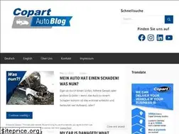 Sites similar to copartautoblog.de