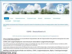 Sites similar to copd-deutschland.de