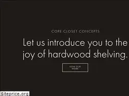 Sites similar to copeclosetconcepts.com