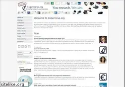 Sites similar to copernicus.org