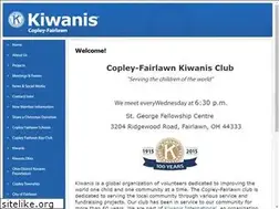 Sites similar to copleyfairlawnkiwanis.org
