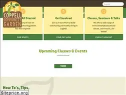Sites similar to coppellcommunitygarden.org