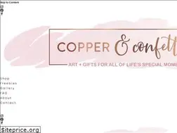 Sites similar to copperandconfettico.com