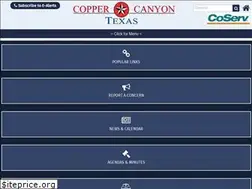 Sites similar to coppercanyon-tx.org