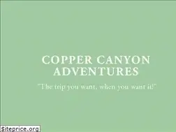 Sites similar to coppercanyonadventures.com