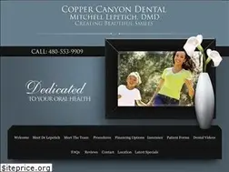 Sites similar to coppercanyondentalaz.com