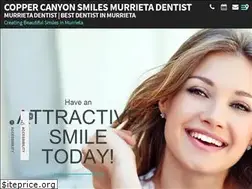 Sites similar to coppercanyonsmiles.com