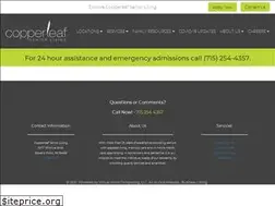Sites similar to copperleafcare.com