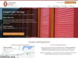 Sites similar to copperlionstorage.com