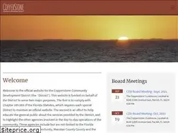 Sites similar to copperstonecdd.org