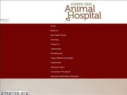 Sites similar to copperviewanimalhospital.com