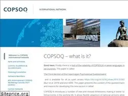 Sites similar to copsoq-network.org