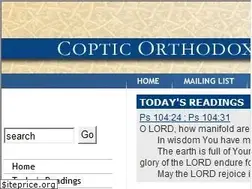 Sites similar to copticchurch.net