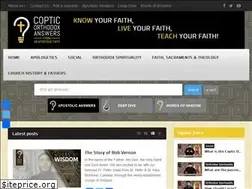Sites similar to copticorthodoxanswers.org