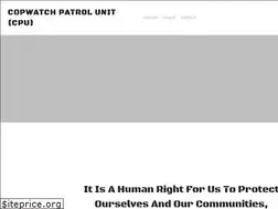 Sites similar to copwatchcpu.com
