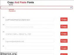 Sites similar to copyandpastefonts.net