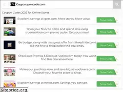 Sites similar to copycouponcode.com