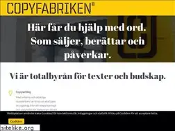 Sites similar to copyfabriken.se