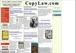 Sites similar to copylaw.com