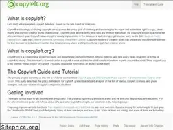Sites similar to copyleft.org