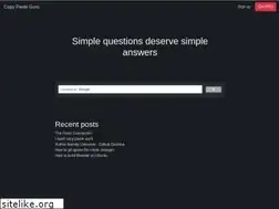 Sites similar to copypaste.guru