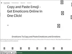 Sites similar to copypasteemojis.com